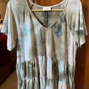 143 Story tiered shirt